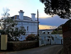 Budleigh blue plaque Wallpaper