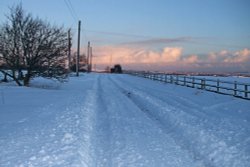 Tanfield Snow in January 2010 Wallpaper