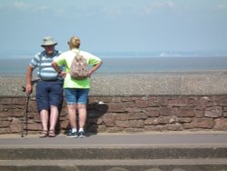 Minehead seafront Wallpaper