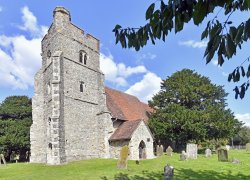 St. Mary's Church, Burham Wallpaper