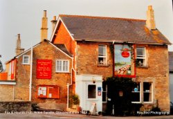 Fox & Hounds Pub, Acton Turville, Gloucestershire 1988 Wallpaper