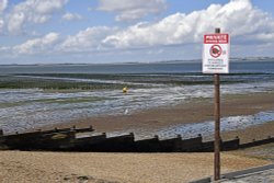 Whitstable Oyster beds Wallpaper