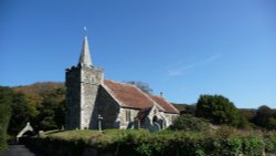 St Peter and St Paul's Church, Mottistone, IOW Wallpaper