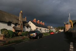 Cottages in Otterton Wallpaper