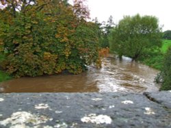 Otterton view of recent rains Wallpaper