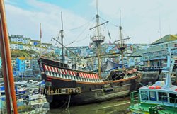 Brixham Harbour Wallpaper