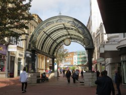 Outside the Arcade in Bournemouth Wallpaper