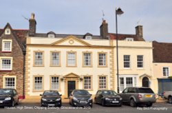 Houses. High Street, Chipping Sodbury, Gloucestershire 2019 Wallpaper