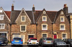 Houses, High Street, Chipping Sodbury, Gloucestershire 2019 Wallpaper