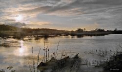 Stour Valley Flood  Jan 2019 Wallpaper