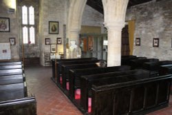 Interior of St. James' Church Wallpaper