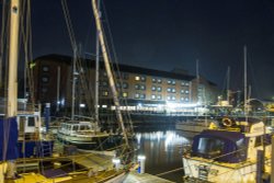 boats on the marina Wallpaper