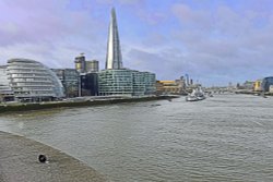 View from Thames Path, London Wallpaper