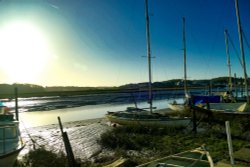 Wivenhoe boats 2 Wallpaper