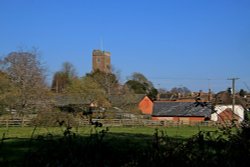 East Budleigh Church view Wallpaper