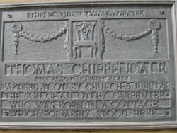 Chippendale plaque Wallpaper