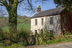 Farmhouse near Leek, Staffordshire Wallpaper