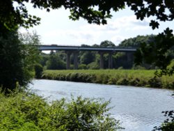 A1M Motorway near Sprotbrough Wallpaper