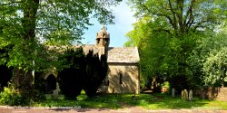 St Mary's Church, Acton Turville, Gloucestershire 2020 Wallpaper