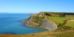 Chapmans Pool, Dorset coast Wallpaper