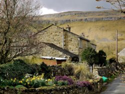 Kettlewell Village Wallpaper