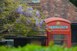 Rural Kent Village Wallpaper