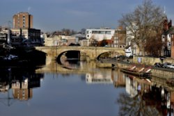 Ouse Bridge, York Wallpaper