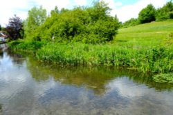 Loose Stream at Loose Village Kent Wallpaper