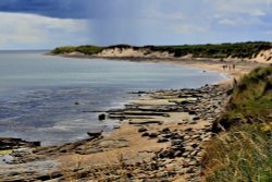 Wellhaugh Point near Amble Wallpaper