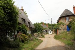 Mill Lane, Great Haseley Wallpaper