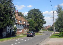 Period cottages in Long Wittenham Wallpaper