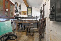 Shibden Hall, Sadler's exhibition Wallpaper