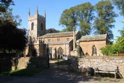 The Church of St. Peter ad Vincula, South Newington Wallpaper