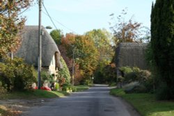 Period cottages in North Hinksey Wallpaper