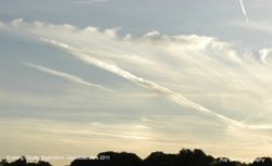 Evening Clouds, Badminton, Gloucestershire 2011 Wallpaper