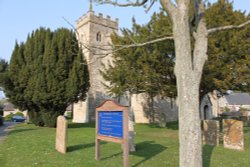 St. Bartholomew's Church, Ducklington Wallpaper