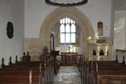 The interior of St. Philip's Church Wallpaper