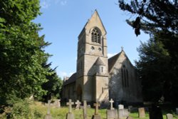 The church of St. John the Baptist, Little Tew