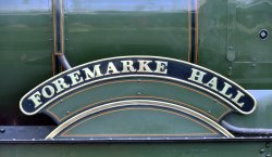 Preserved steam locomotive 7903 at Toddington works Wallpaper