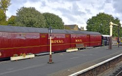 Winchcombe station on the GWR Heritage railway Wallpaper