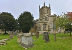 St. Edward's Church Stow on the Wold Wallpaper