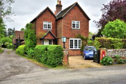 The Old Post House on Ripley Road, East Clandon Wallpaper