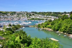 Waterhead Creek, Inlet to the River Dart at Kingswear Wallpaper