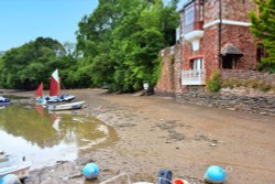 Low Tide at Stoke Gabriel Wallpaper