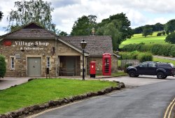 Bolton Abbey Village Shop & Post Office Wallpaper