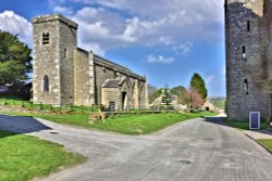 St Oswald's Church, in Castle Bolton, Wensleydale Wallpaper