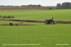 Traction Engine Ploughing, nr Badminton, Gloucestershire 2016 Wallpaper