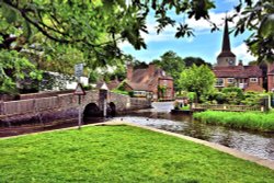 The Ford in Eynsford, Kent Wallpaper