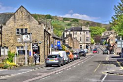 Main Road Hathersage Wallpaper