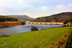 The Snake Road Bridge Between Lower Derwent and Ladybower Reservoirs Wallpaper